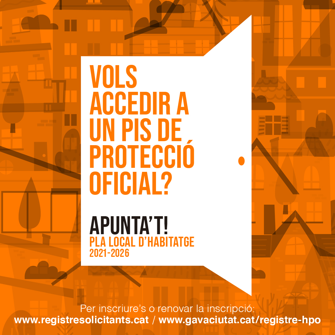 L'Ajuntament promou una campanya per facilitar l'accés a habitatges de protecció oficial